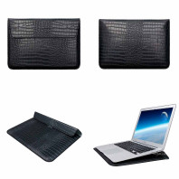 Чехол-папка Crocodile Leather Sleeve для MacBook Pro 14" M1 (2021) Black